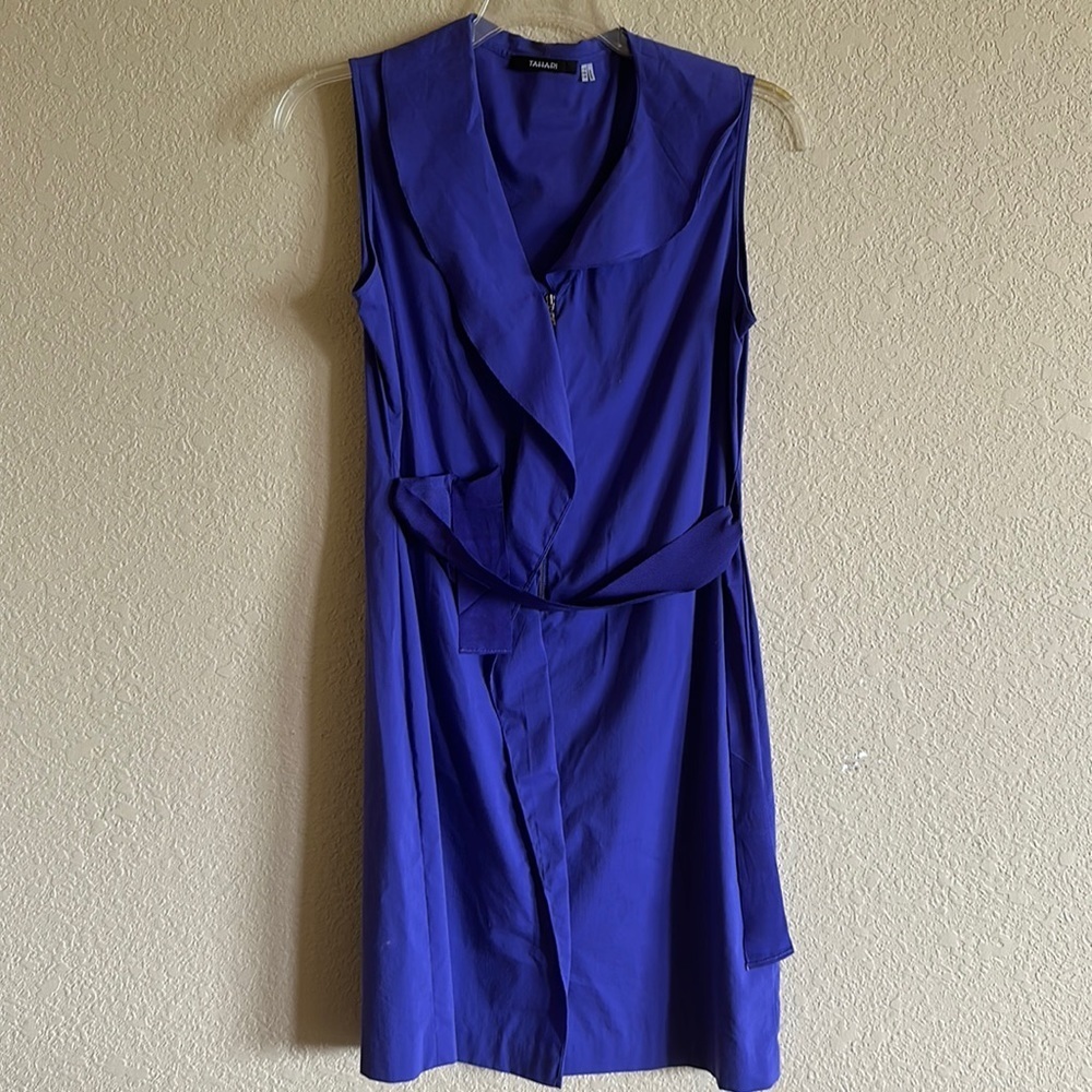 Tahari purple women’s dress size 8